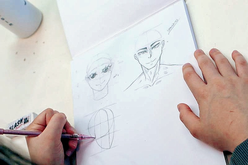 Manga School: head proportions